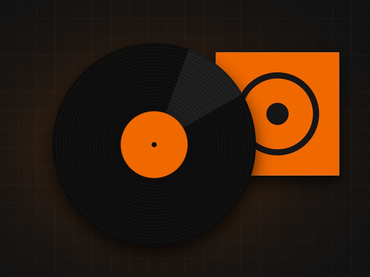 Produção de discos de vinil
